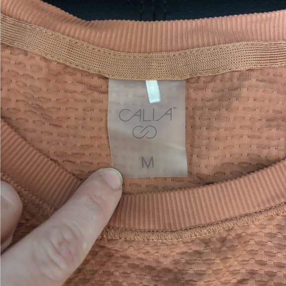 CALIA Women's Renew Arches Mesh Tank - Size Med Copper Color- New without Tags - Picture 3 of 3